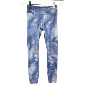 Athleta Girl Printed Chit Chat Tight S/7